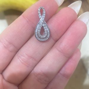 Infinity Necklace Charm